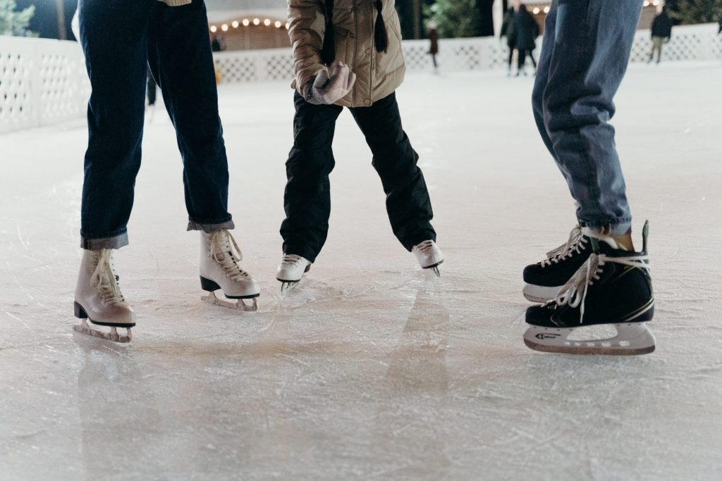 pista de patinaje sobre hielo
