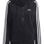 SUDADERA ADIDAS ESSENTIALS 3 STRIPES FULL-ZIP FLEECE HOODIE